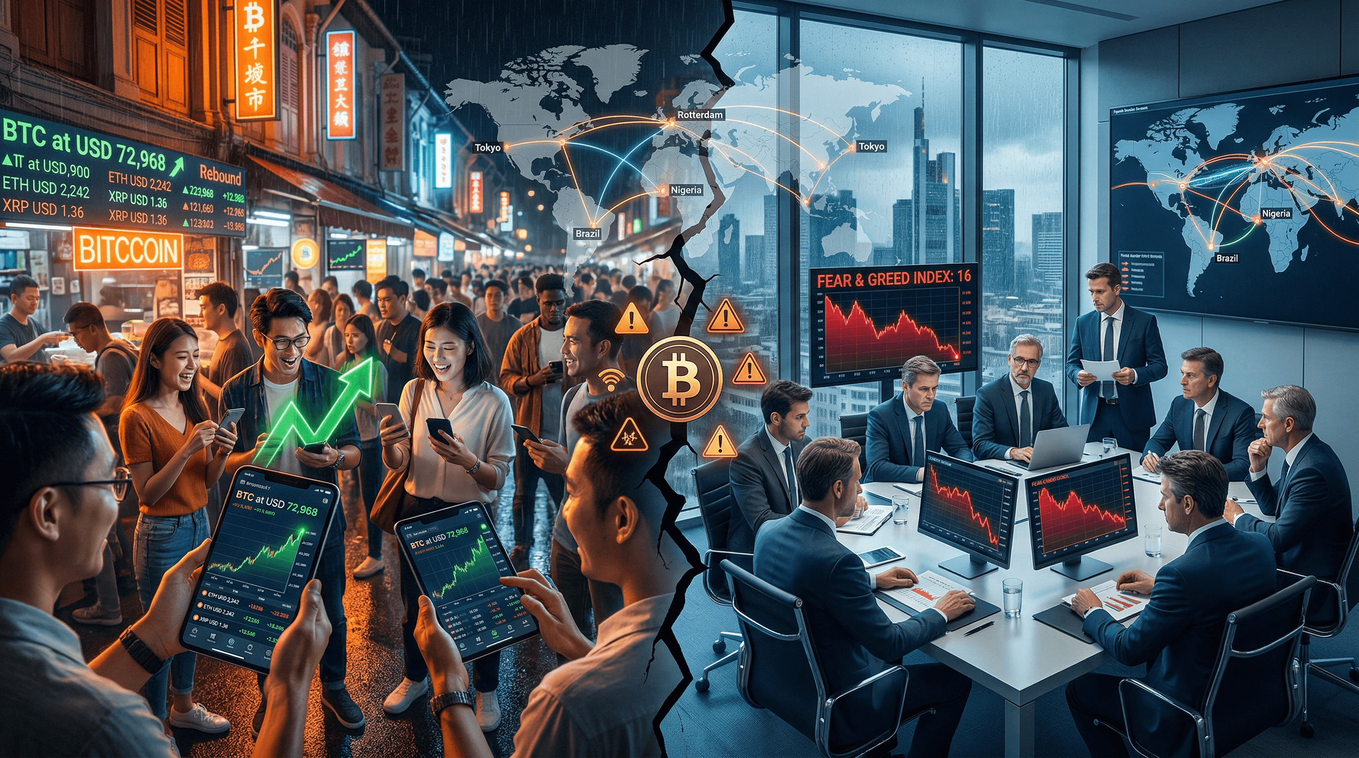 Crypto Market Crash Sparks Bitcoin Dip Buy Divide