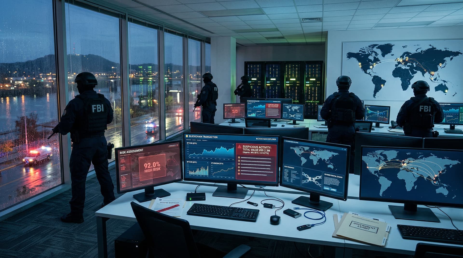 Chattanooga Crypto Bust: FBI Seizes USD 2.3M Accounts