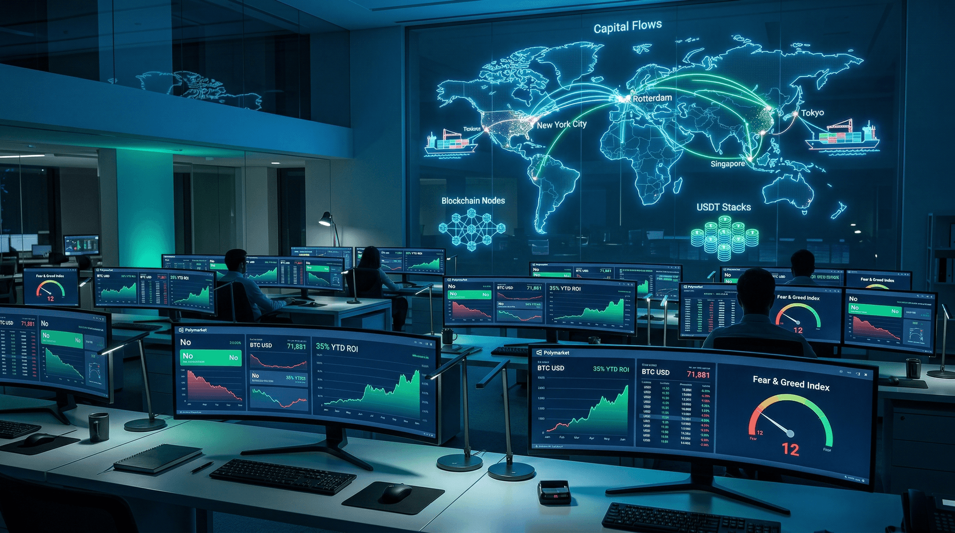 Polymarket Bot 'Nothing Ever Happens' Delivers 35% YTD Gains as Fear Hits 12