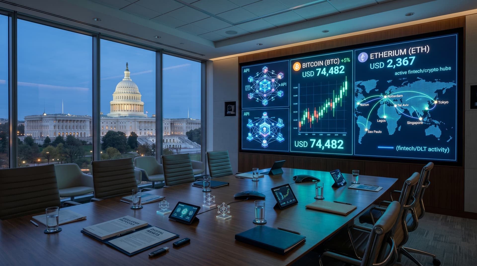 SEC Crypto Exemption Sparks 5% Bitcoin Rally to USD 74K