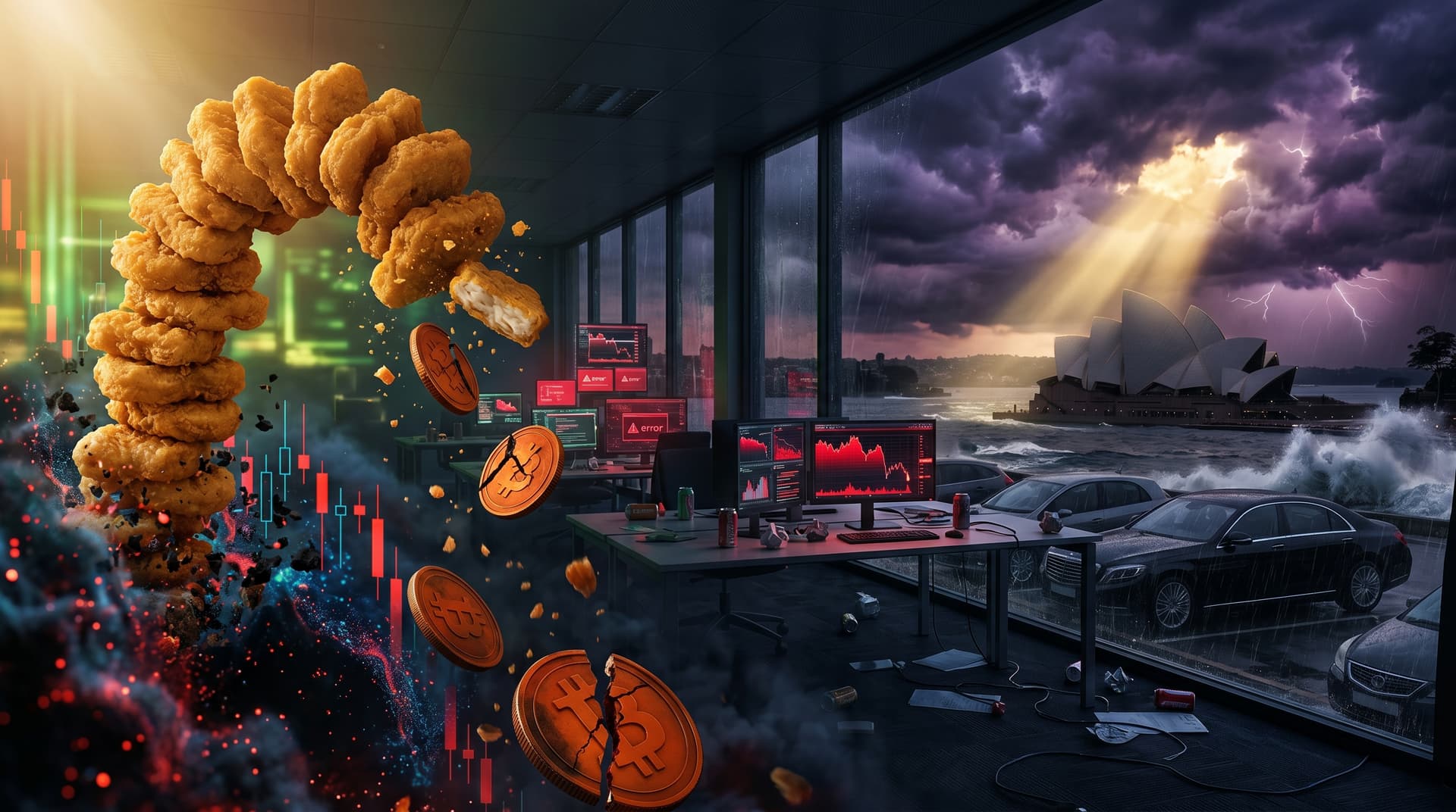 Sydney Crypto Scandal Erases McNugget Millions as BTC Hits 74,349 USD