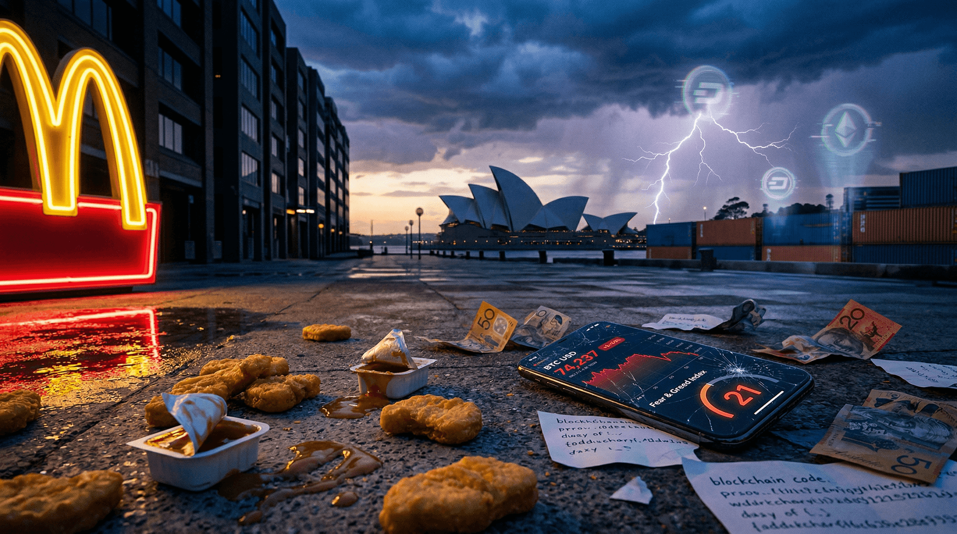 Sydney-Crypto-Scandal Probes McNuggets Prodigy as BTC Hits USD 74,237