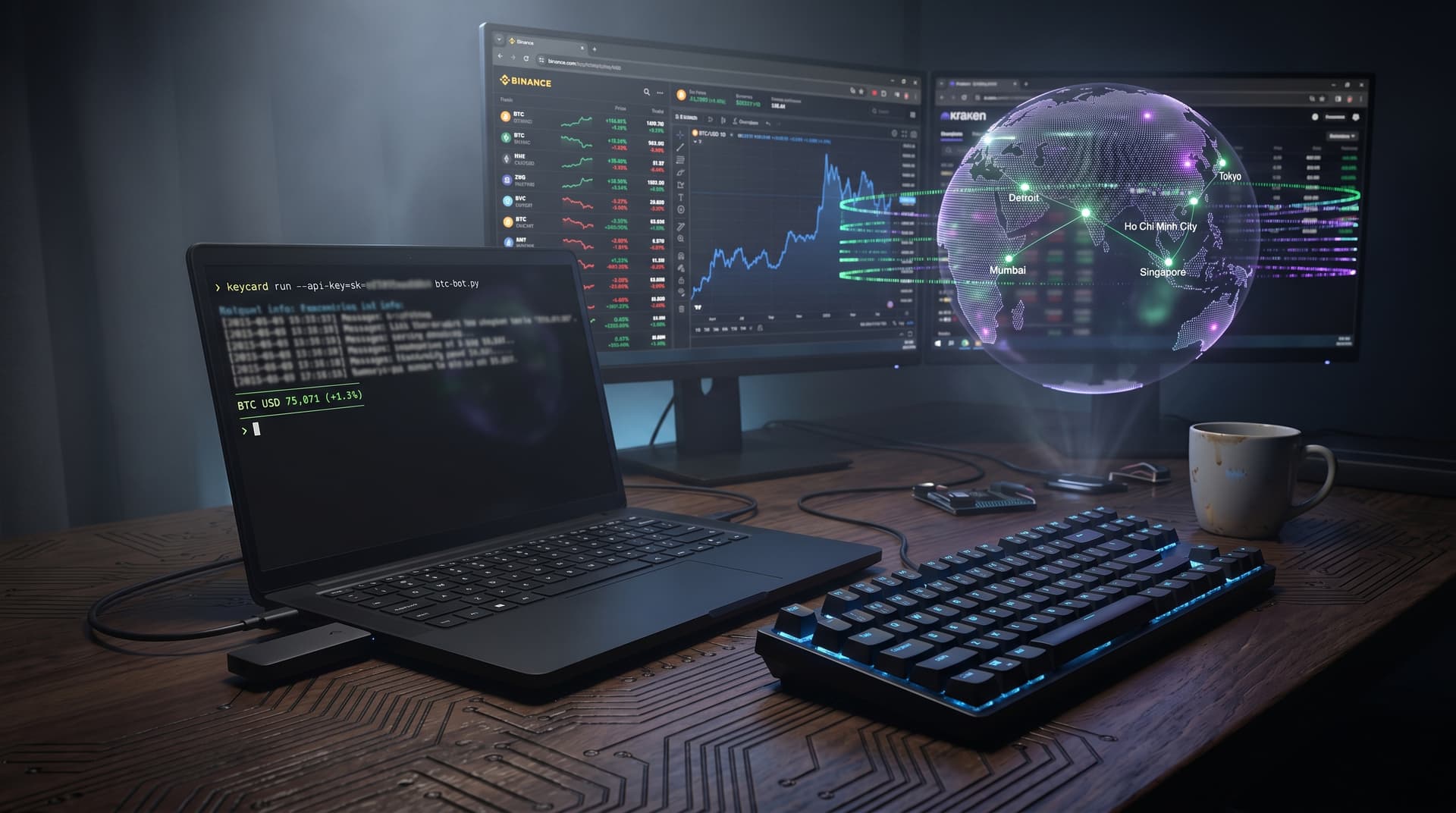 Keycard API Security Injects Keys as BTC Hits USD 75,071 Peak