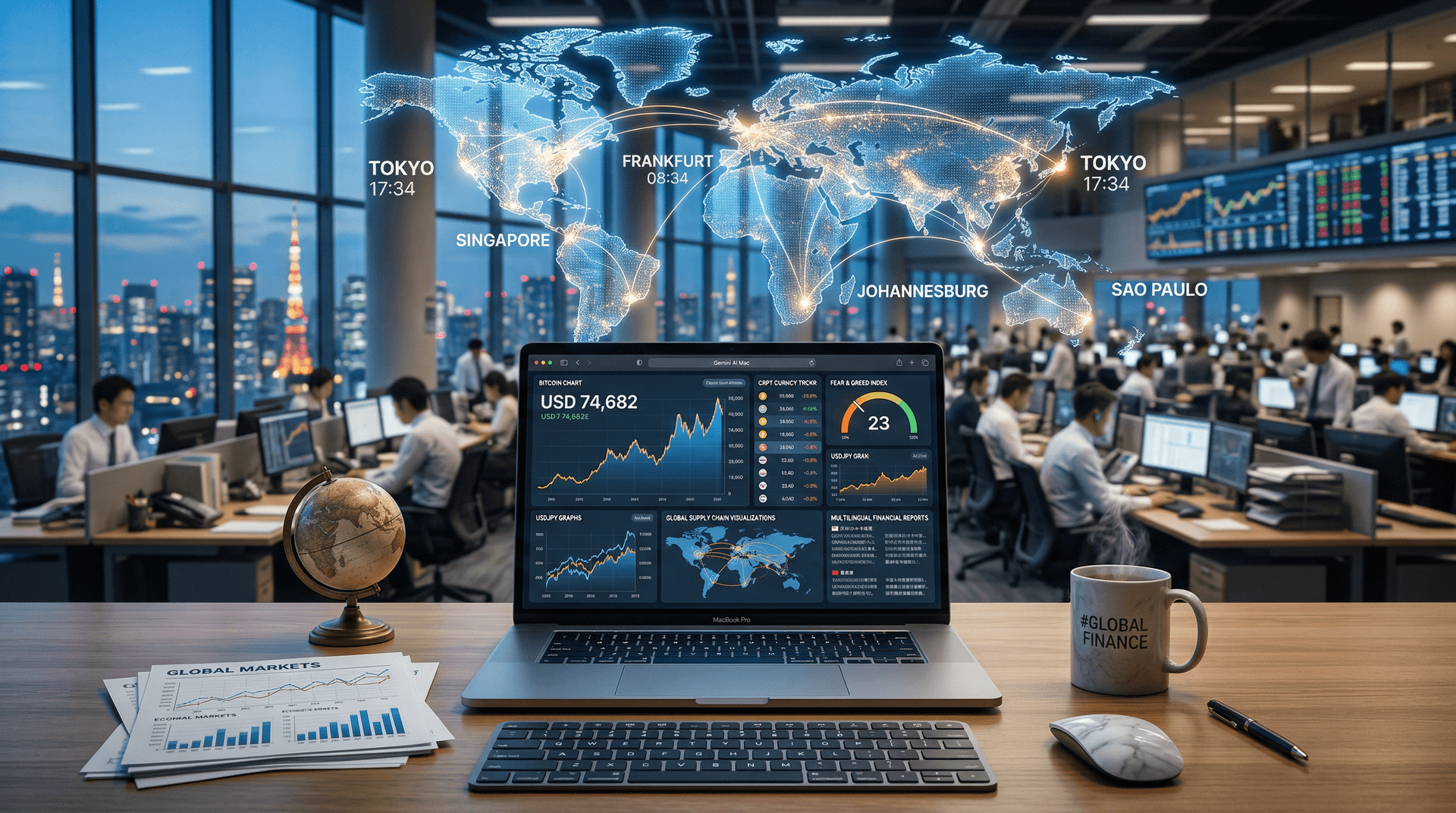 Gemini AI Mac App Launches April 16: BTC USD74,682