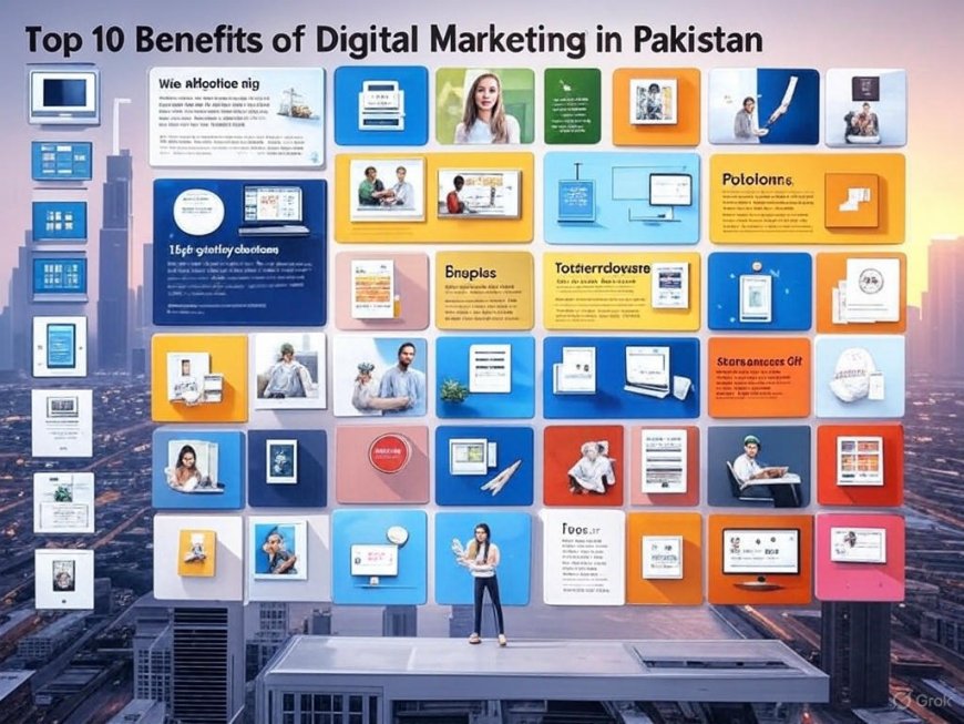 Top 10 Benefits of Working with a Digital Marketing Agency in Pakistan