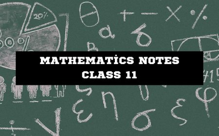 Mathematics Notes Class 11 – PDF Download for Free