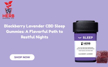 Blackberry Lavender CBD Sleep Gummies: A Flavorful Path to Restful Nights