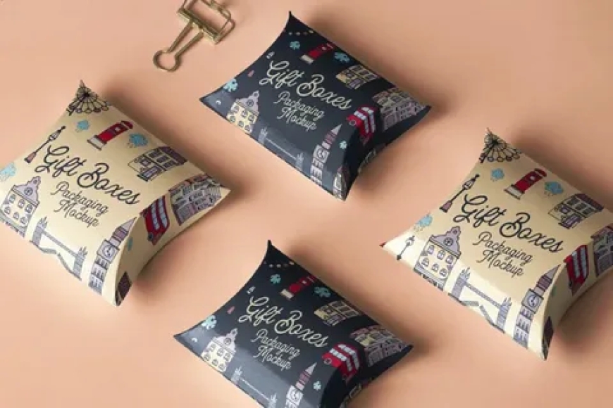 ELEVATE PACKAGING STYLE WITH CUSTOM PILLOW BOXES