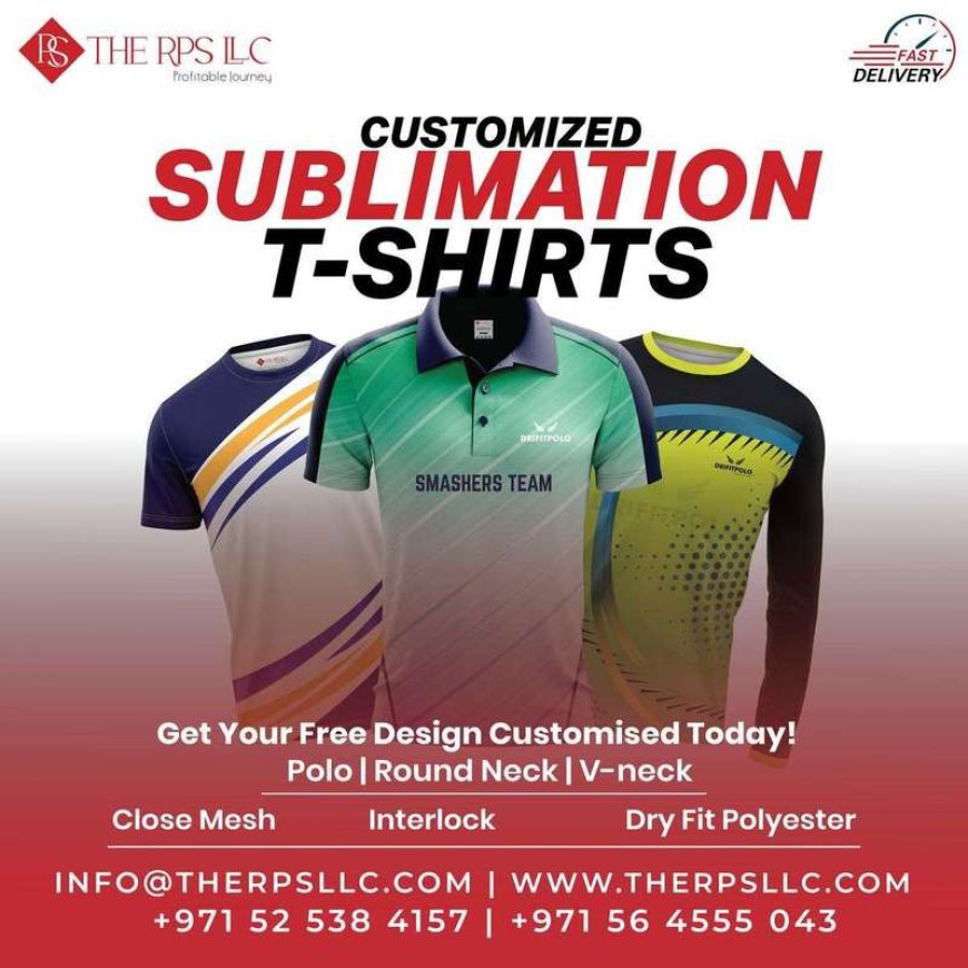 T-Shirt Printing in Dubai: Best Quality by THE RPS LLC
