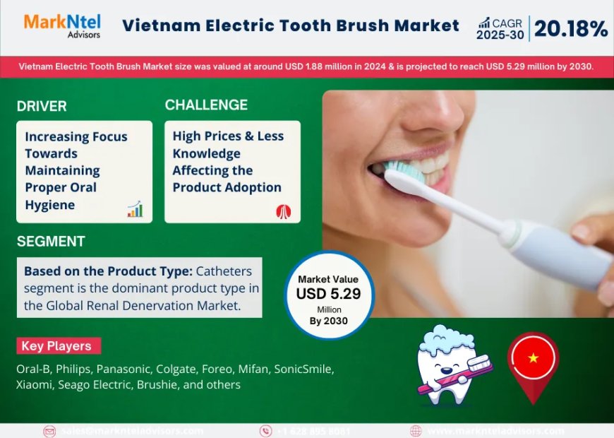 Vietnam Electric Tooth Brush Market Insights, Share & Growth Trends 2025-30