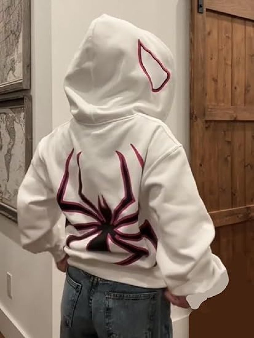 Spider Hoodie Quality Materials for Fashion