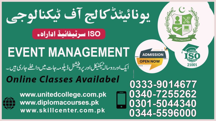 Event Management  Course In Rawalpindi