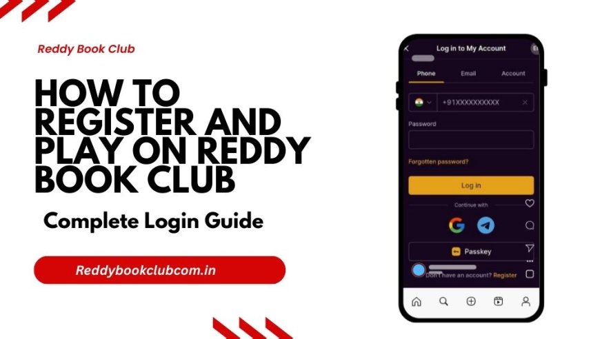 How to Register and Play on Reddy Book Club: Complete Login Guide