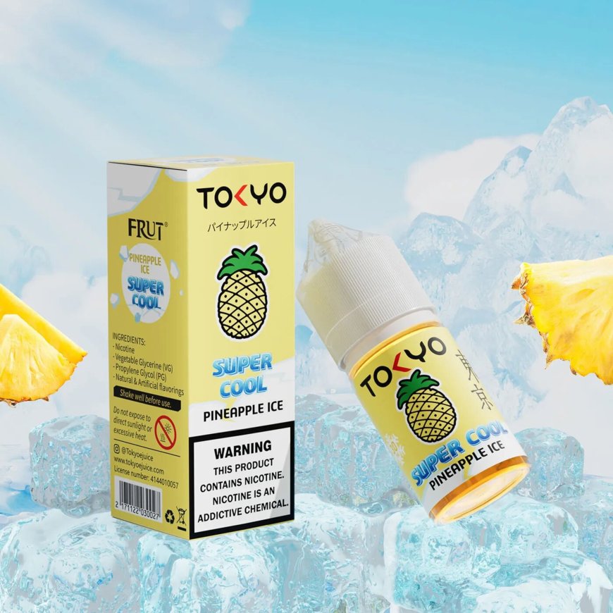 Chill Out with the Sweetest Burst: Discover Tokyo Super Cool Pineapple Ice