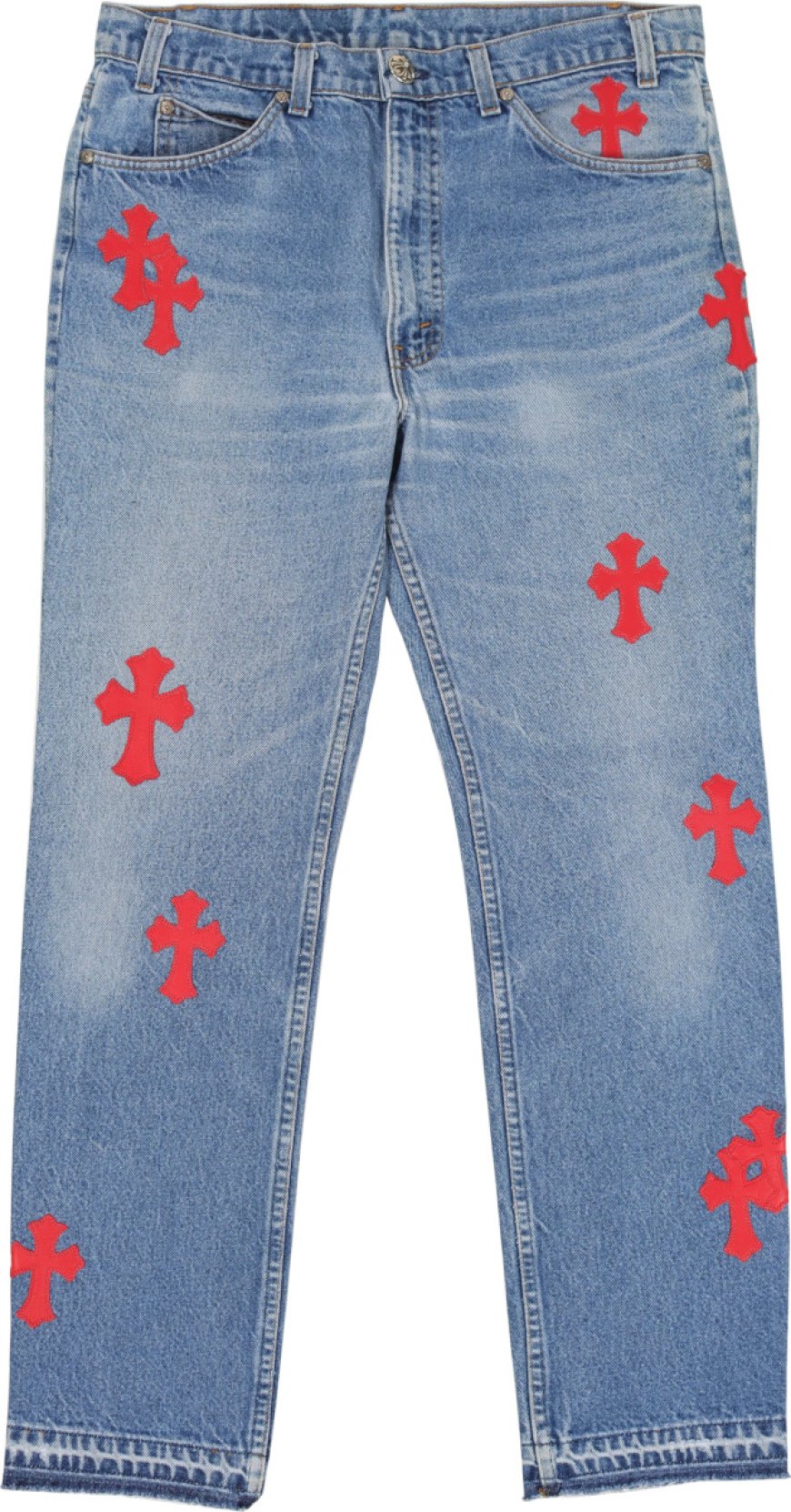 Chrome Hearts Jeans A Fusion of Luxury and Streetwear