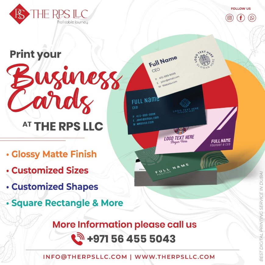 Custom Printing Solution in Dubai