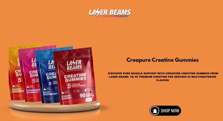 Creapure Creatine Gummies: Pure Strength, Delicious Delivery
