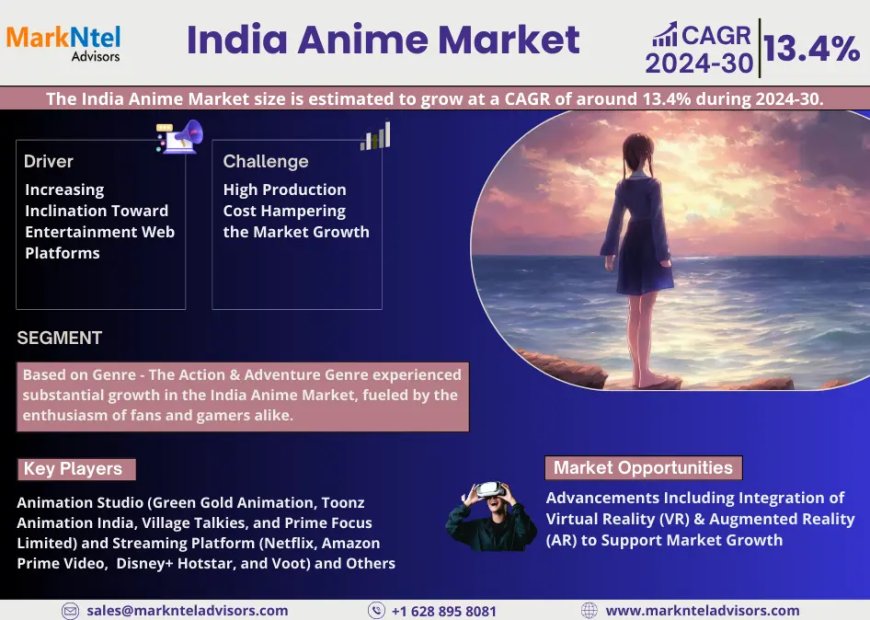 India Anime Market Dynamics – Driver, Segment & Competition FY2030