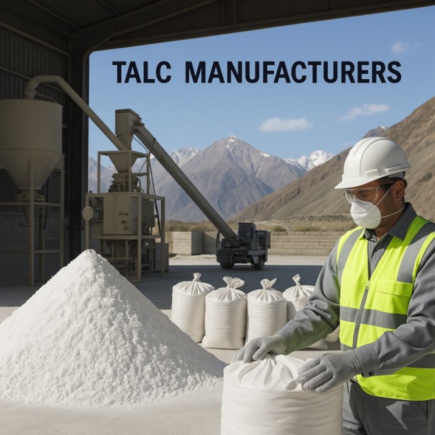 Talc Manufacturers and Suppliers in India – Quality Talc Powder Solutions for Every Industry