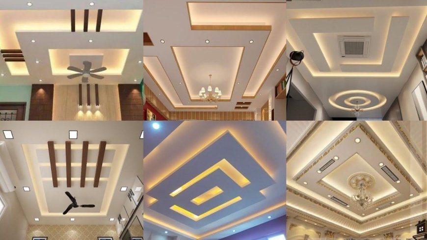 Hall New Ceiling Design 2025: Colour and Types for a Modern Living Experience