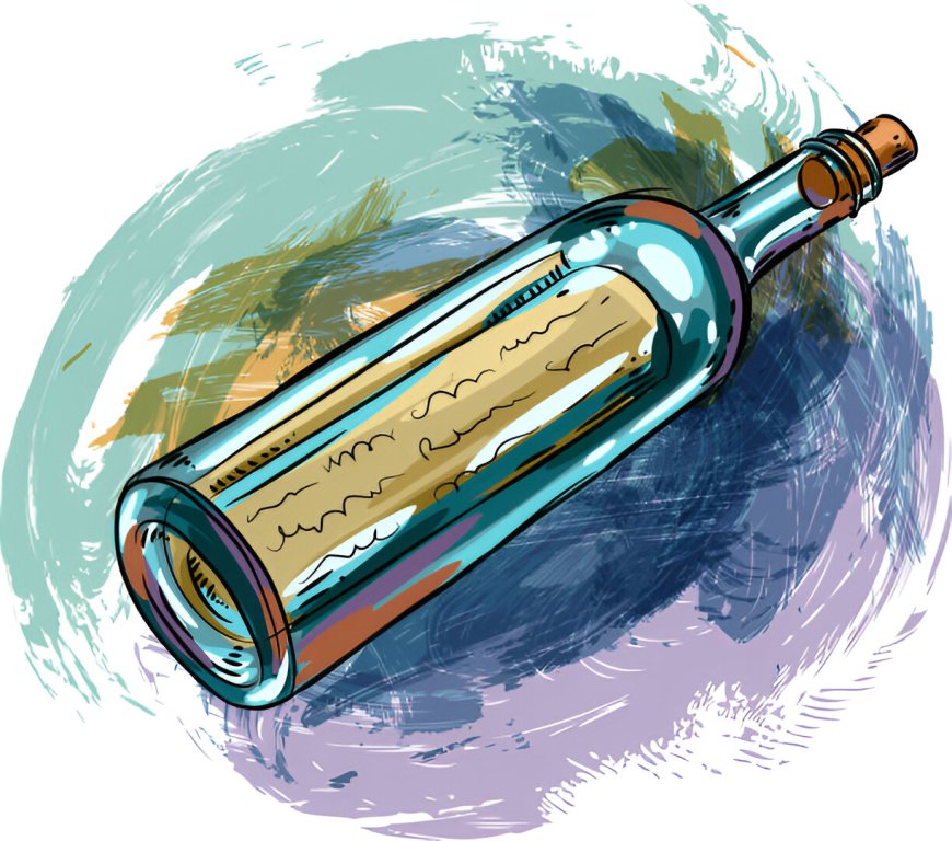 From Thoughts to Treasure The Art of Bottled Journaling