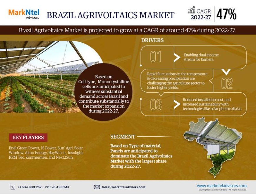 Brazil Agrivoltaics Market Forecast: Demand, & Player Insights 2027