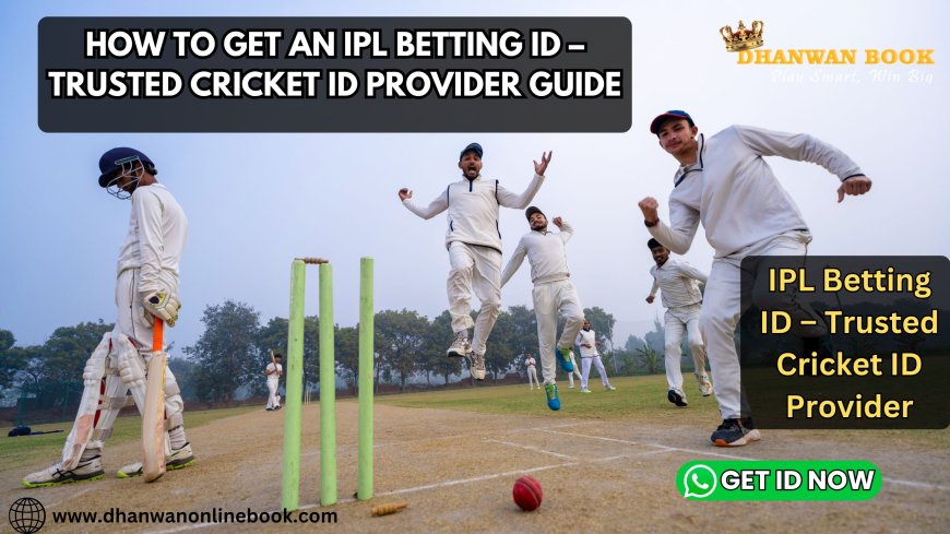 How to Get an IPL Betting ID – Trusted Cricket ID Provider