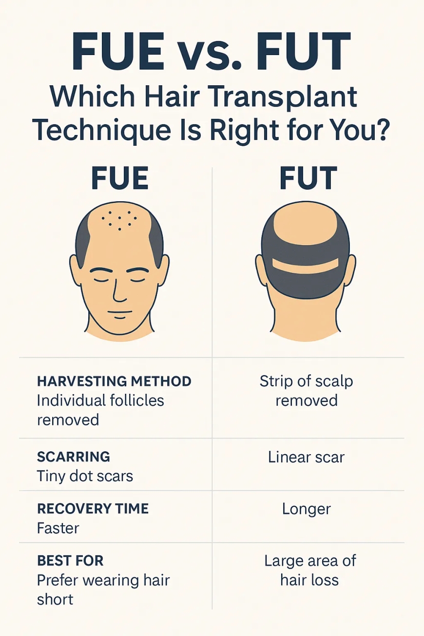 FUE vs. FUT: Which Hair Transplant Technique Is Right for You?
