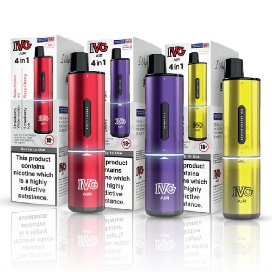 The Versatility of IVG Air Pods - A Revolutionary Vaping Experience