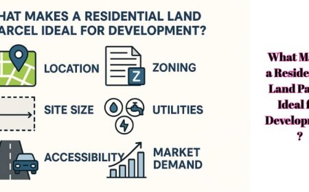 What Makes a Residential Land Parcel Ideal for Development?