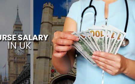 What is the salary in the UK for BSc nursing?