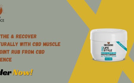 Soothe & Recover Naturally with CBD Muscle & Joint Rub from CBD Essence