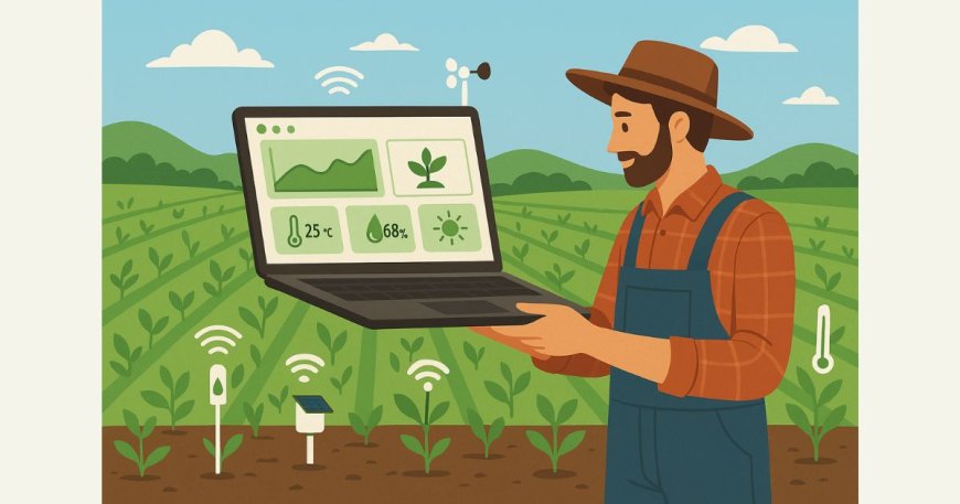 Eco-Friendly Farming with IoT-Based Crop Monitoring Software