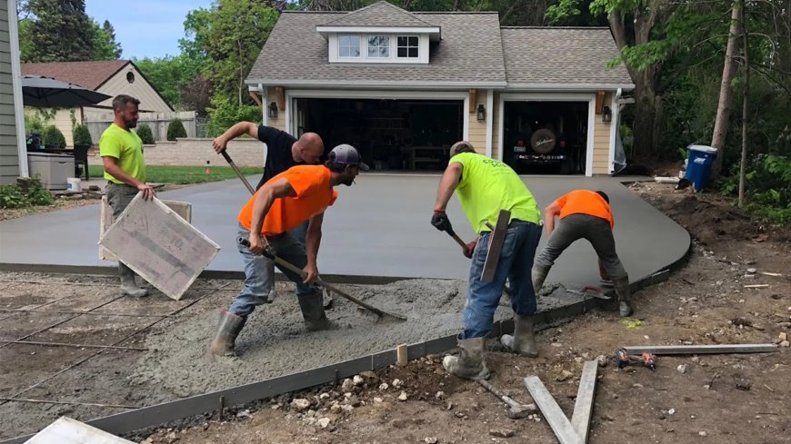 Flatwork Sidewalks Services in Santa Fe, TX