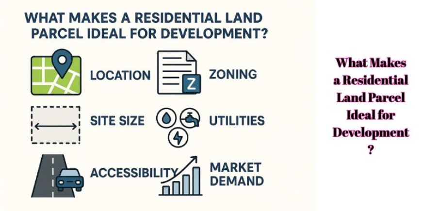 What Makes a Residential Land Parcel Ideal for Development?