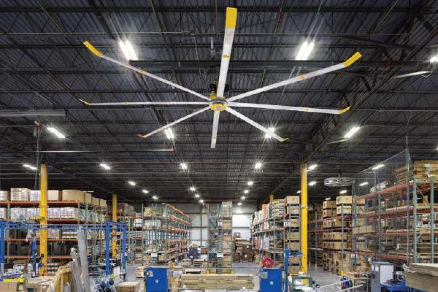 The Role of Industrial Fans in Maintaining Workplace Safety and Comfort
