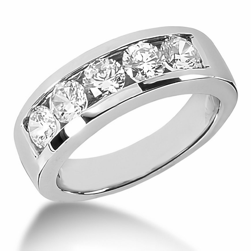 Rose Gold Bridal Set Rings That Radiate Romance