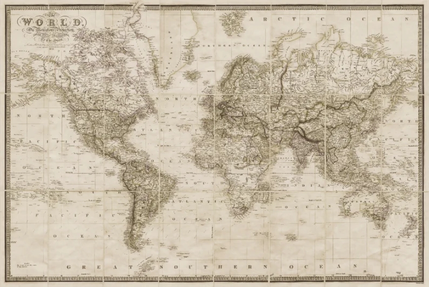 Time-Travel Through Streets: The Timeless Charm of Antique City Maps