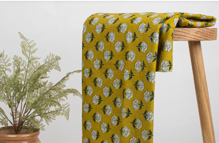 Hand Block Print Fabric: A Timeless Textile Tradition Rooted in Artistry