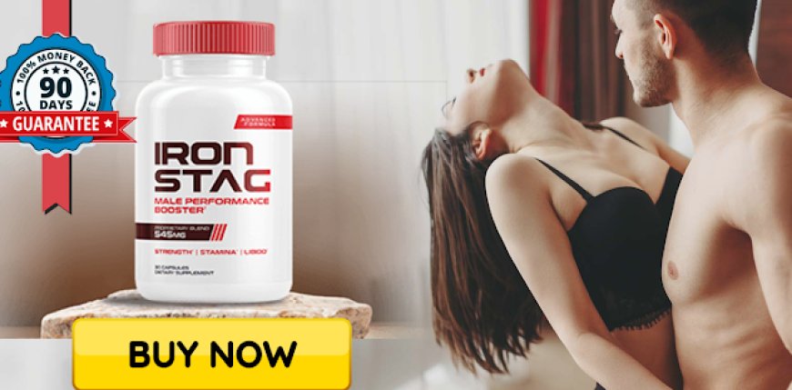 "Unlock Your Potential: Iron Stag Male Performance Booster"