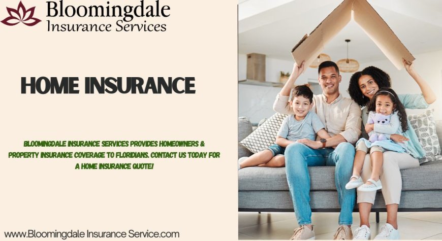 Home Insurance by Bloomingdale Insurance Services: Reliable Protection for Florida Homeowners